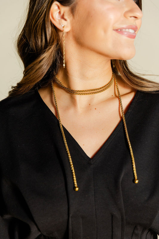 Faithful Wrap Necklace