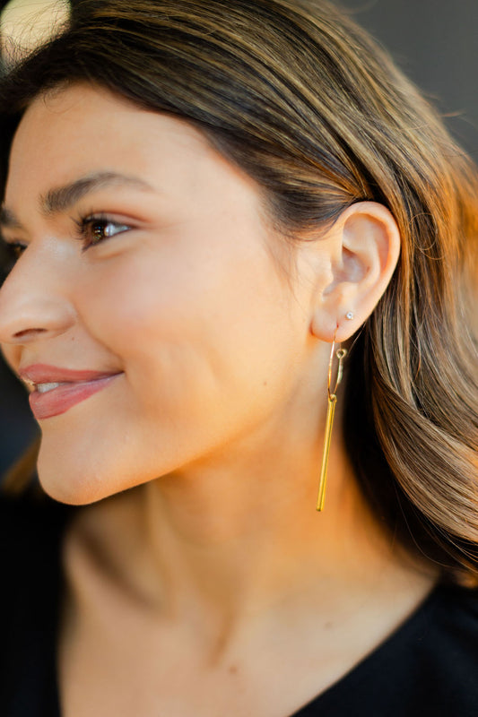 Jaw Dropper Hoop Earring