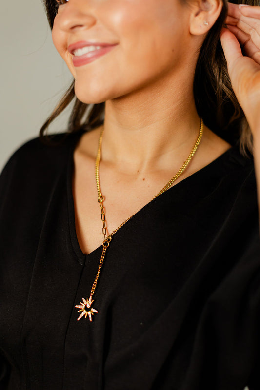 Starburst Pendant Necklace