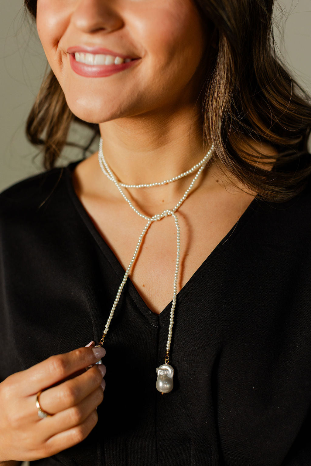 Sweet As Honey Wrap Necklace