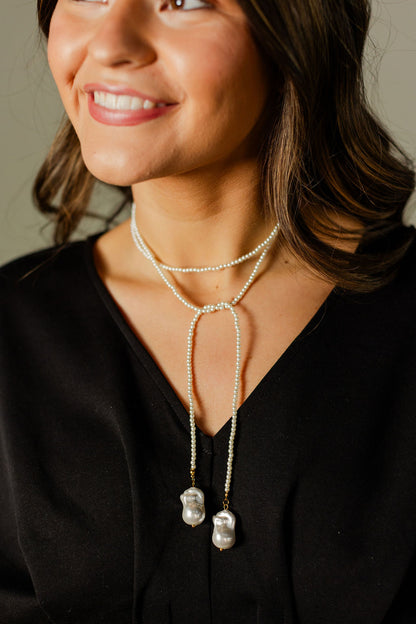 Sweet As Honey Wrap Necklace