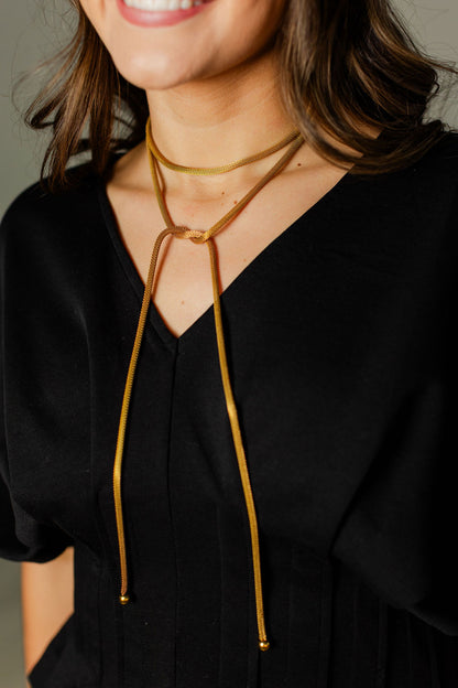 Worry Less Wrap Necklace