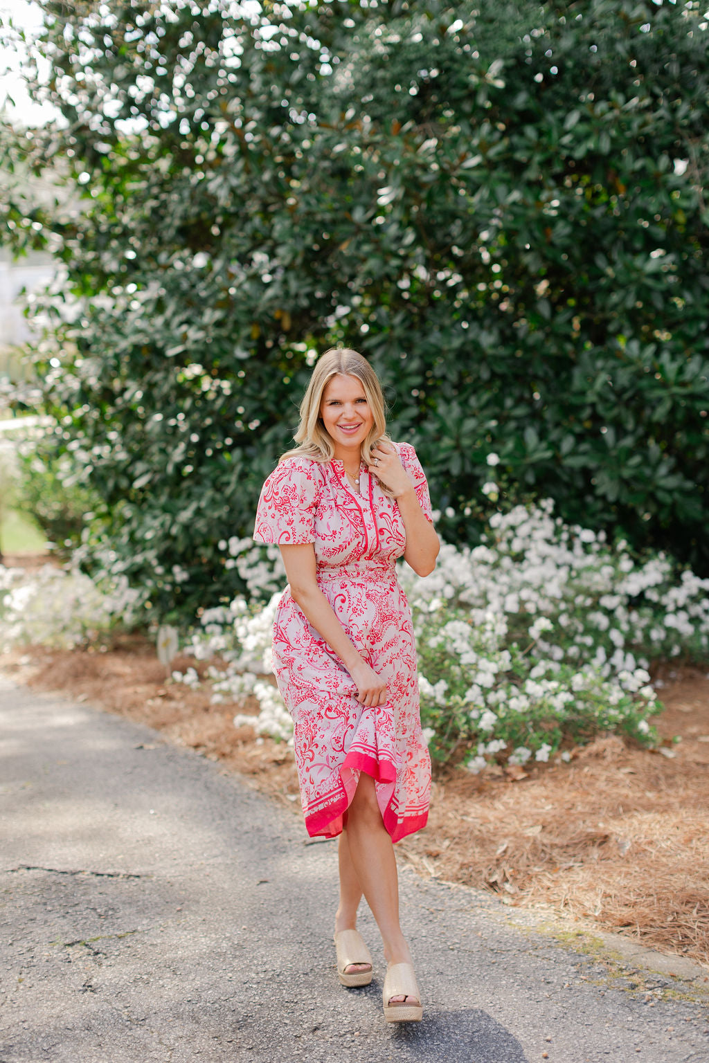Paisley Midi Dress