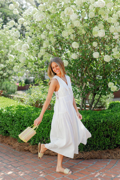 Sleeveless Striped Dress