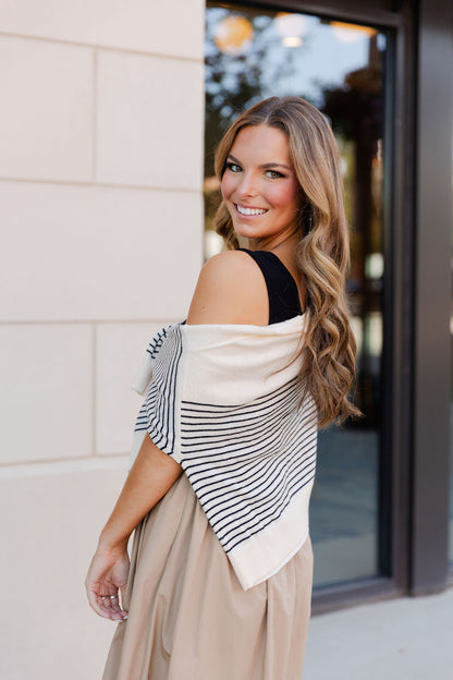 Striped Knit Sweater