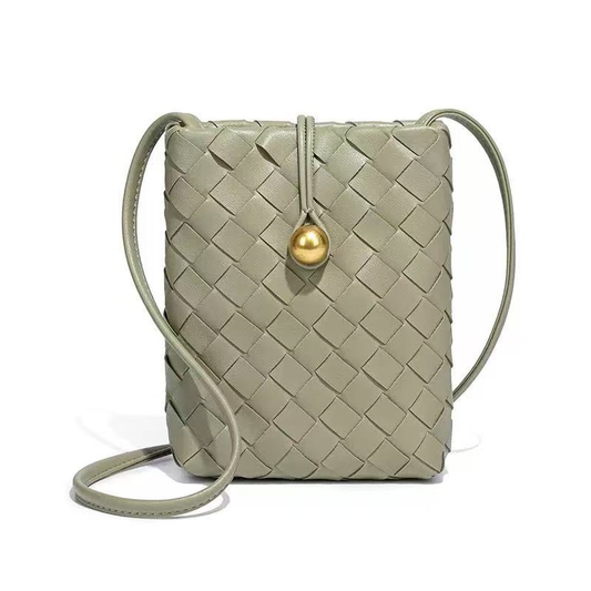 Small Woven Crossbody Bag