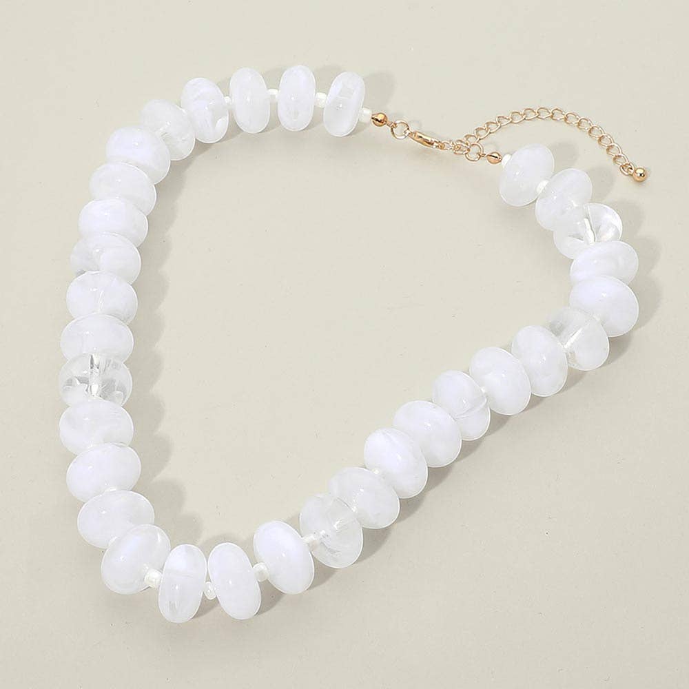 Chunky Beaded Statement Necklace