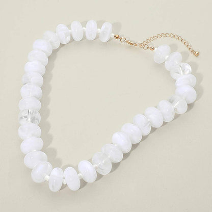 Chunky Beaded Statement Necklace
