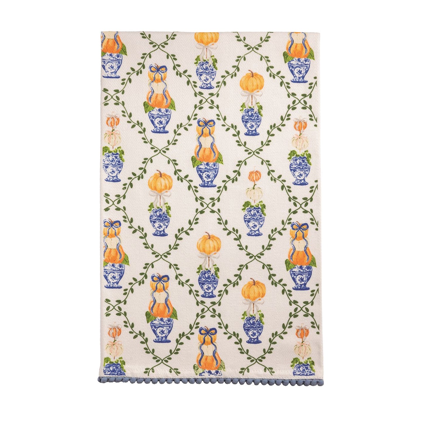 PUMPKIN TOPIARY TEA TOWEL