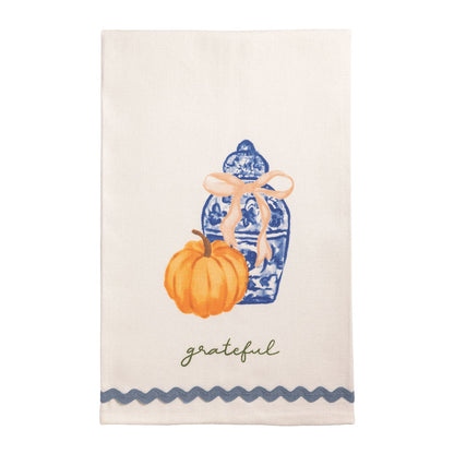 PUMPKIN TOPIARY TEA TOWEL