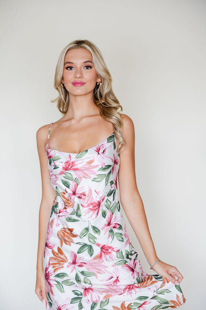 Floral Tiered Maxi Dress