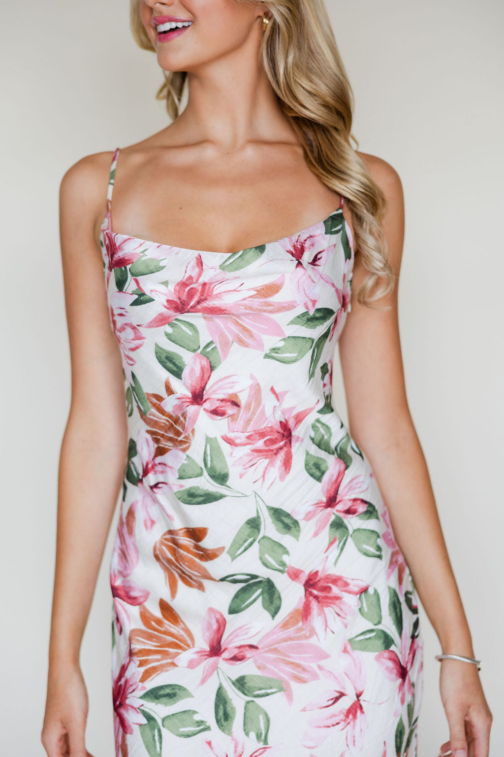 Floral Tiered Maxi Dress