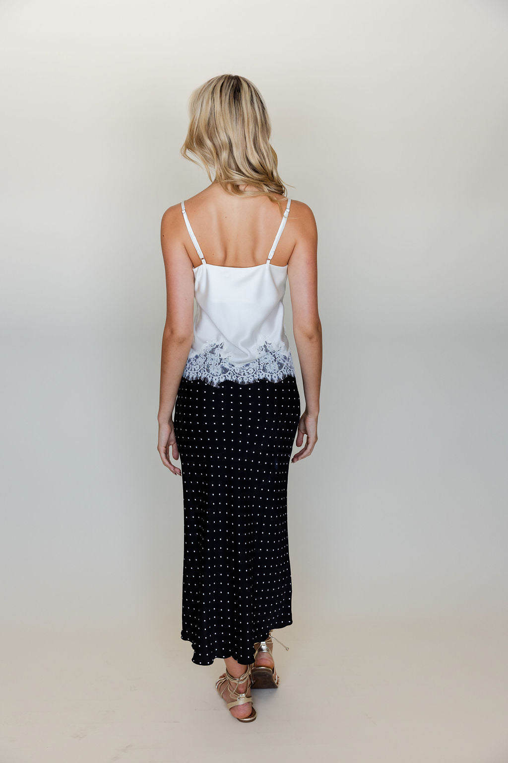 Satin Lace Cami