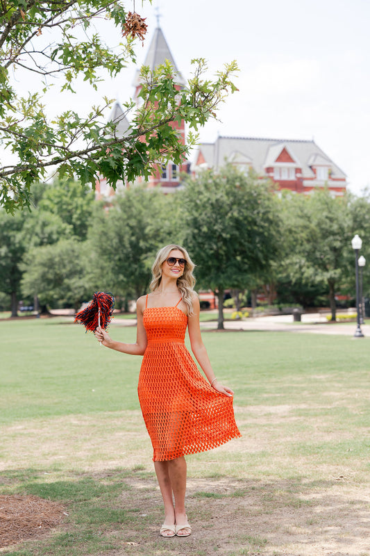 Karson Lace Midi Dress