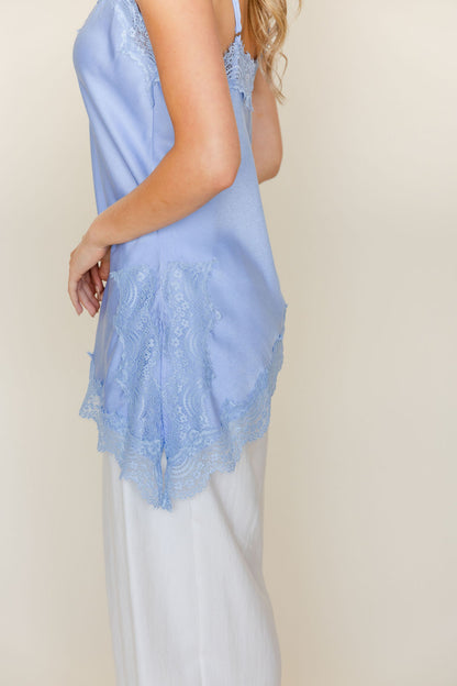 Asymmetric Lace Cami