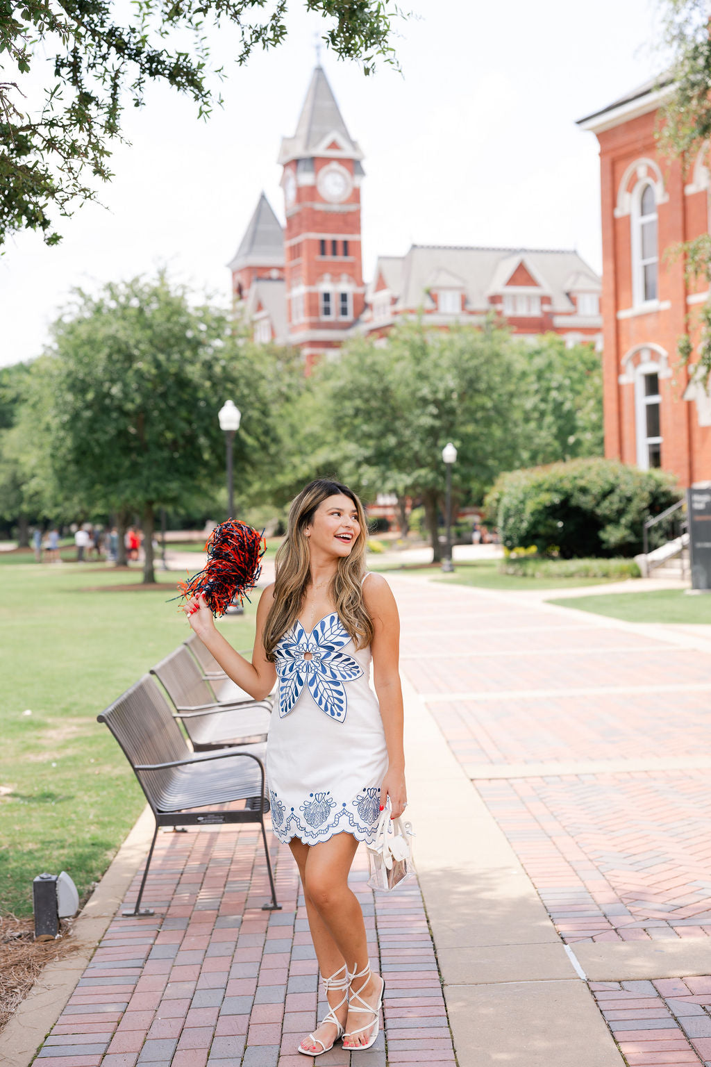 3D Floral Mini Dress