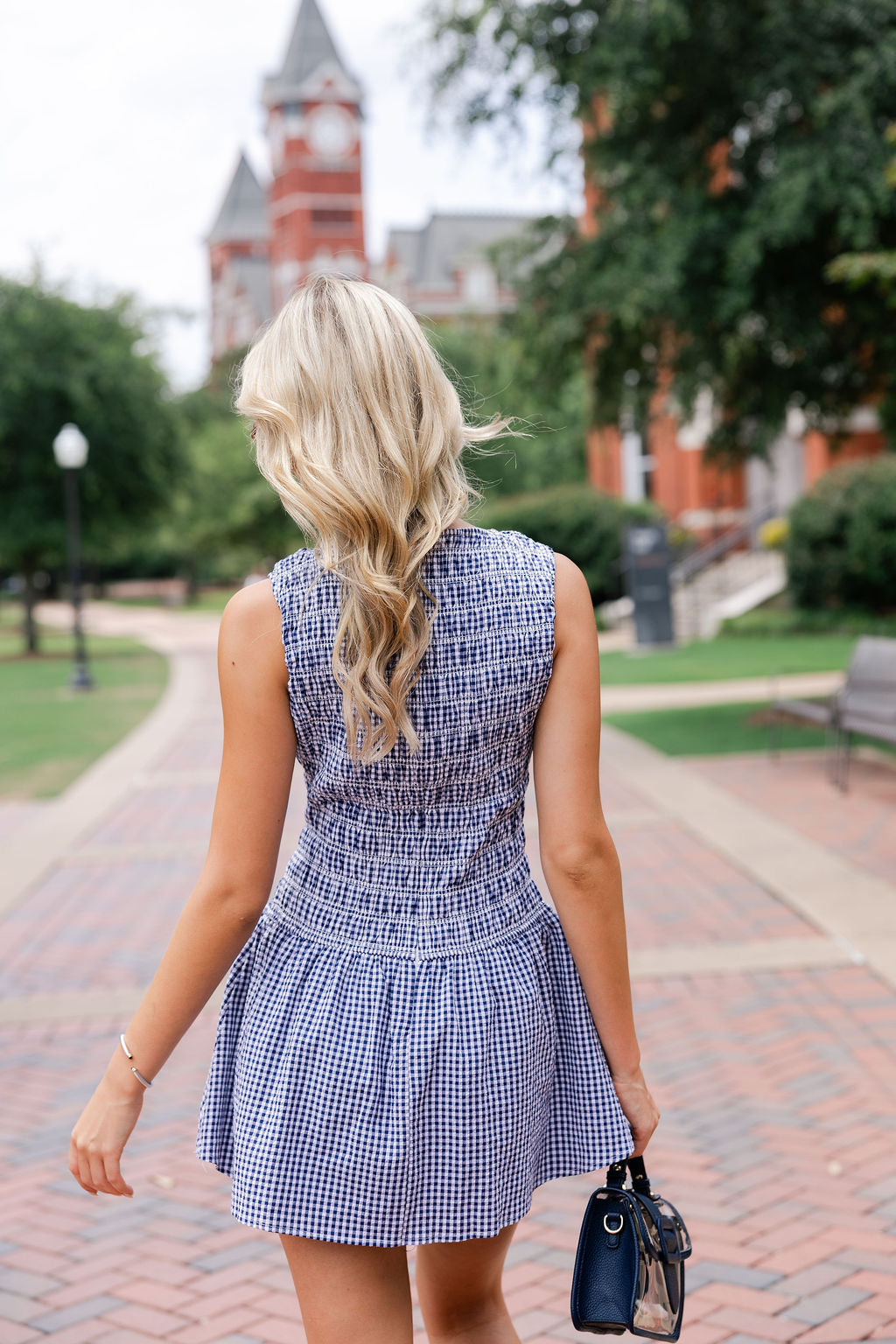 Smocked Bodice Low Waist Romper