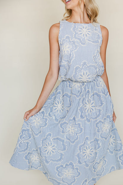 Sleeveless Print Top