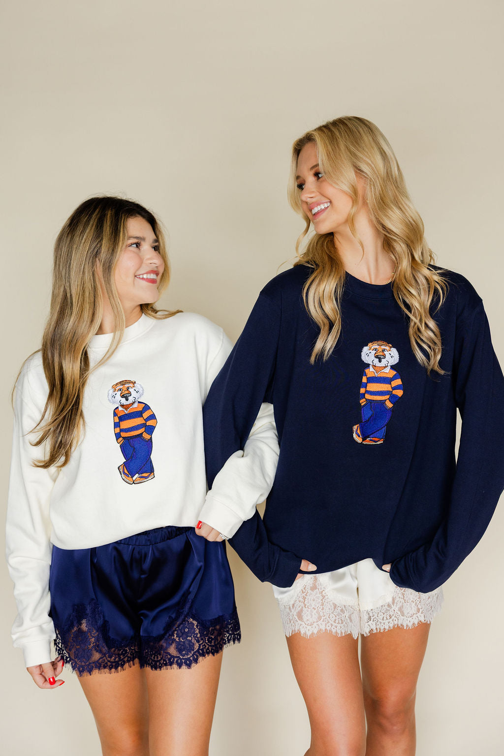 Aubie Rugby Crewneck Sweatshirt