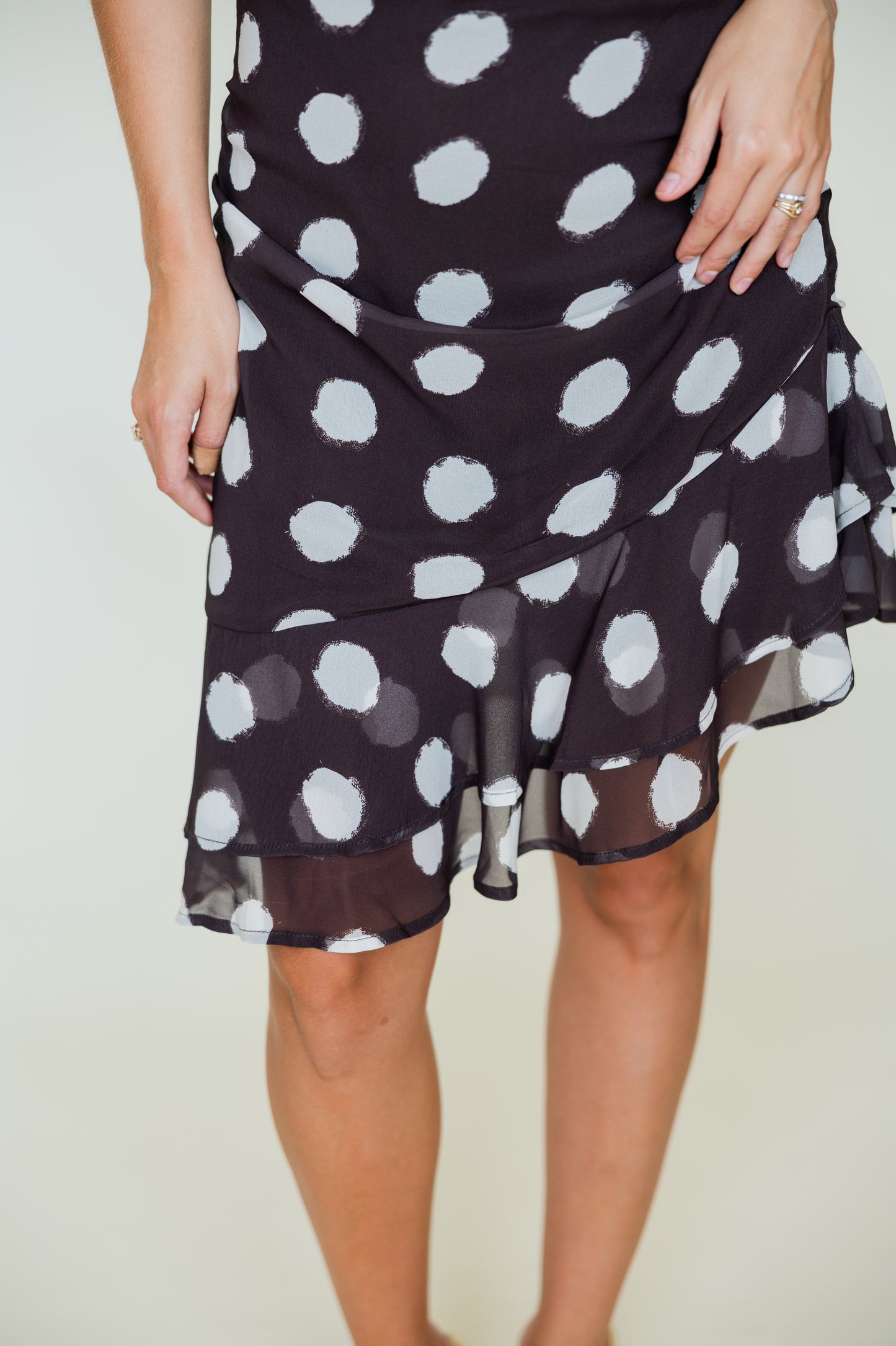 Polka Dot Halter Dress