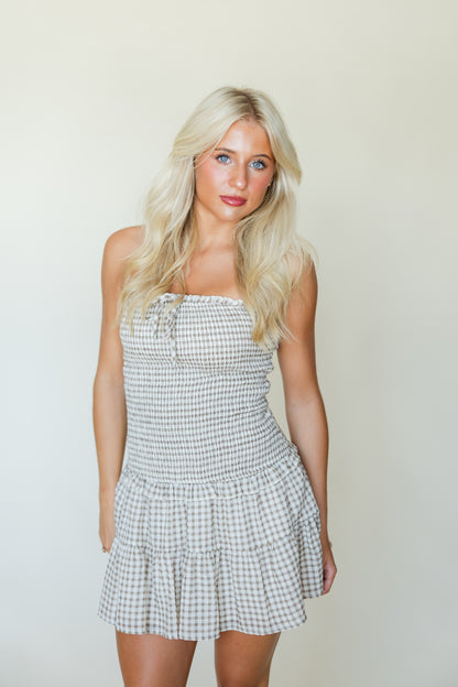 Gingham Dress
