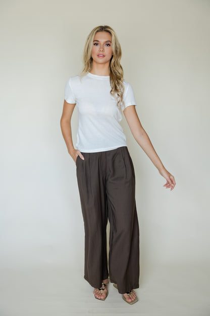 Soft Lyocell Crew Tee