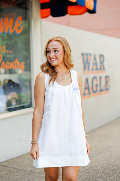 Flowy Scoop Neck Dress