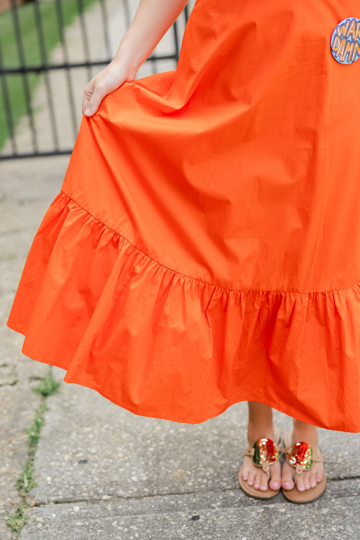 Bow Detail Midi Dress