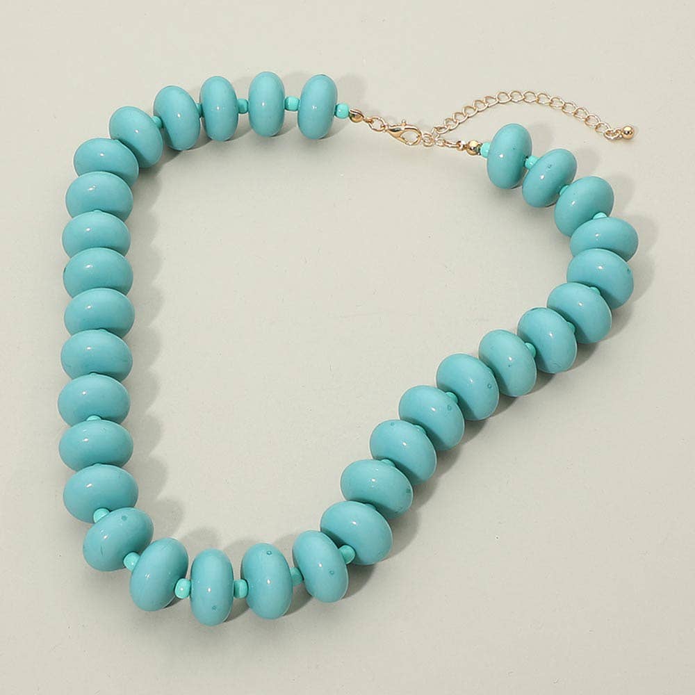 Chunky Beaded Statement Necklace