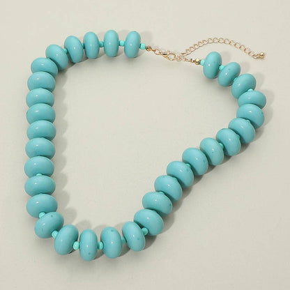 Chunky Beaded Statement Necklace