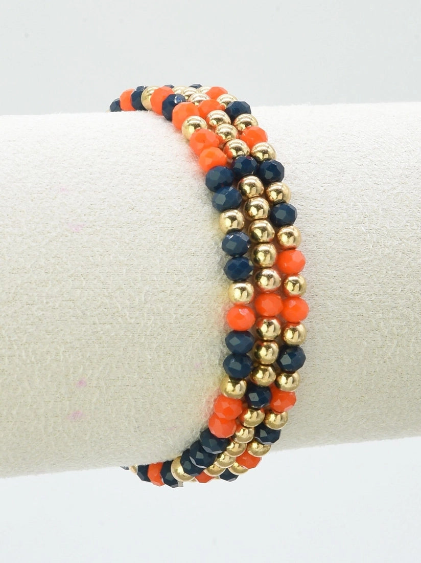 Three Piece Beaded Bracelet Set