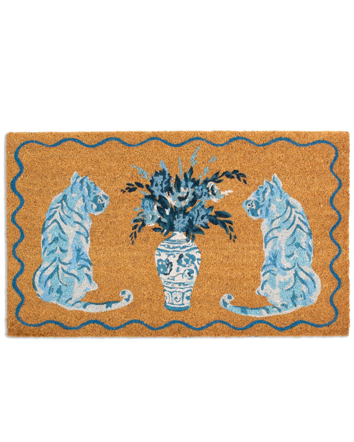 Callie Tiger Coir Doormat