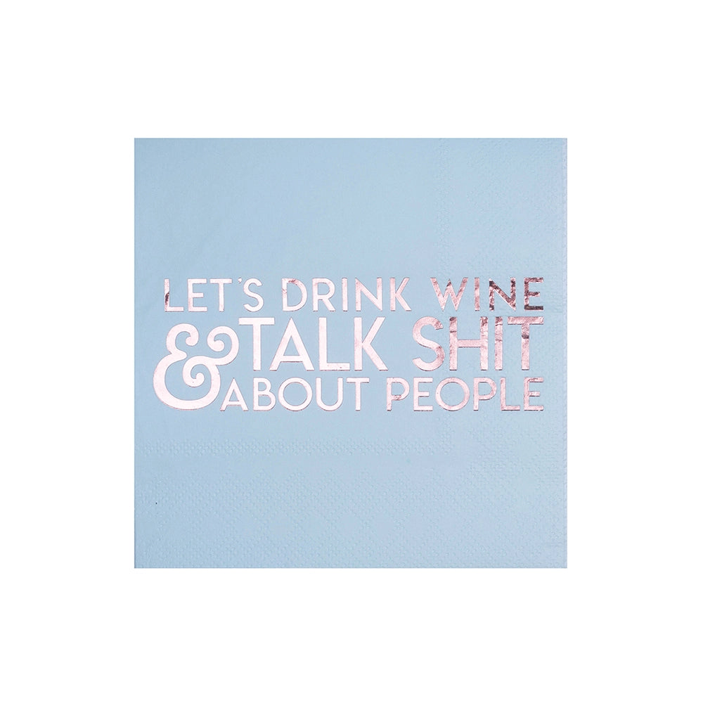 WITTY COCKTAIL NAPKINS