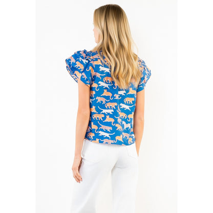 Animal Print Top