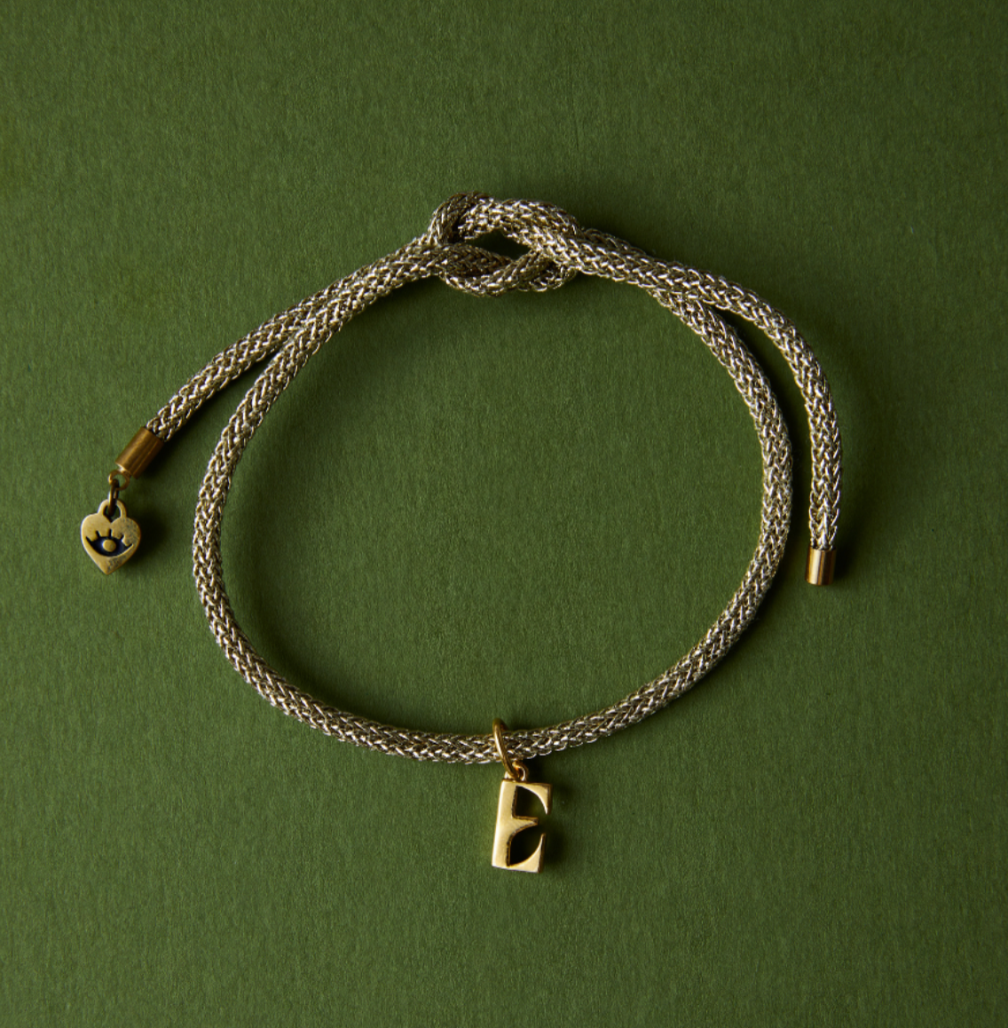 Gold Lurex Bracelet Cord