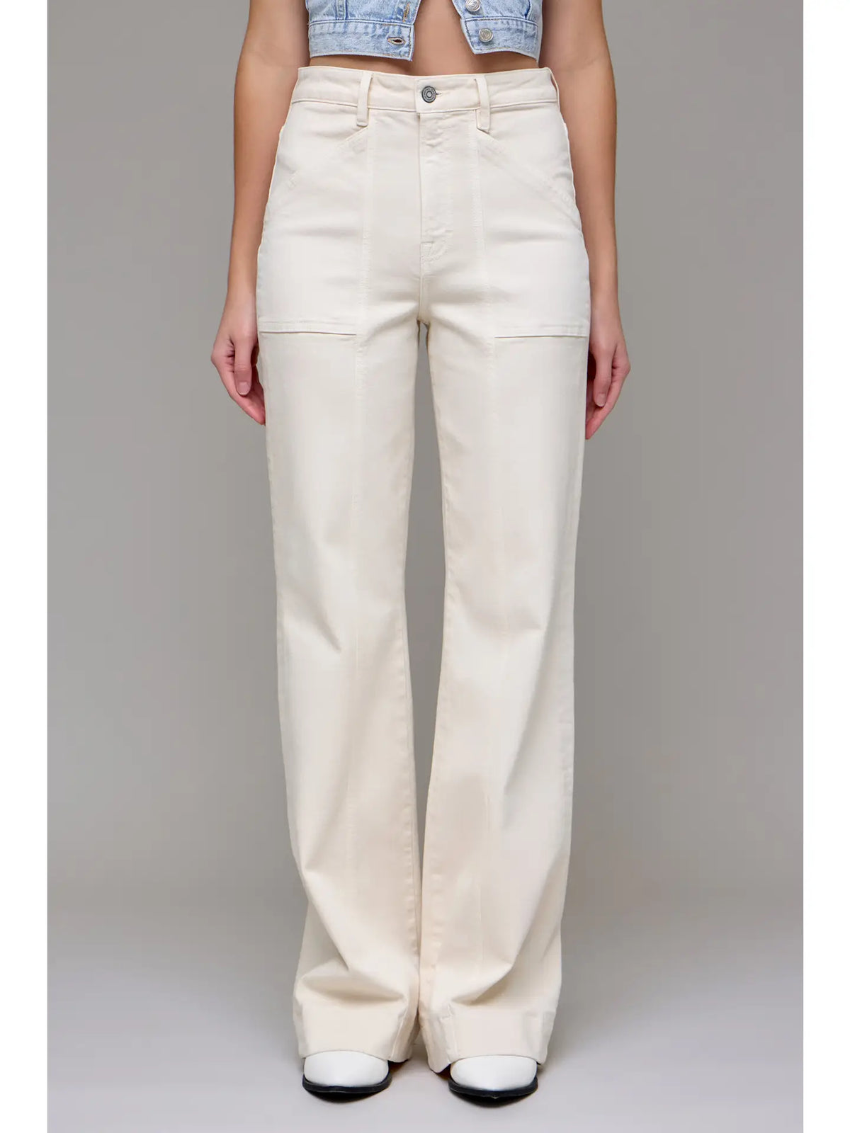Front Seamed Comfort Flare