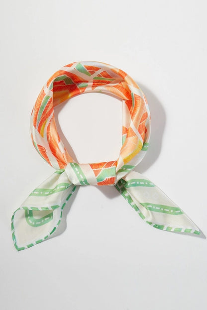 Abstract Tribal Print Scarf