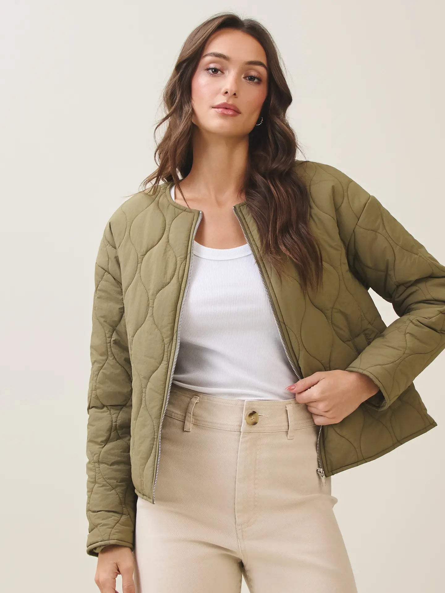 Quilted Puffer Jacket