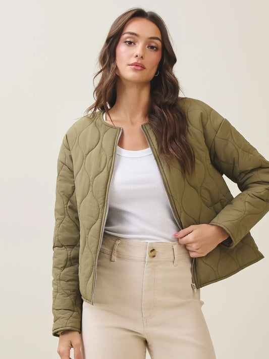 Quilted Puffer Jacket