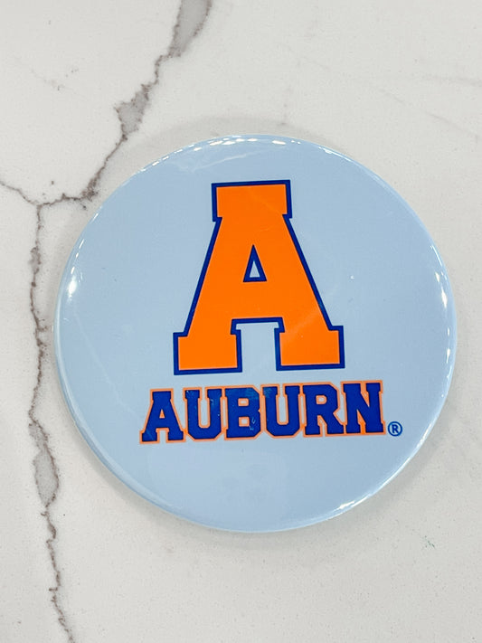 Vintage "A" Auburn Gameday Button