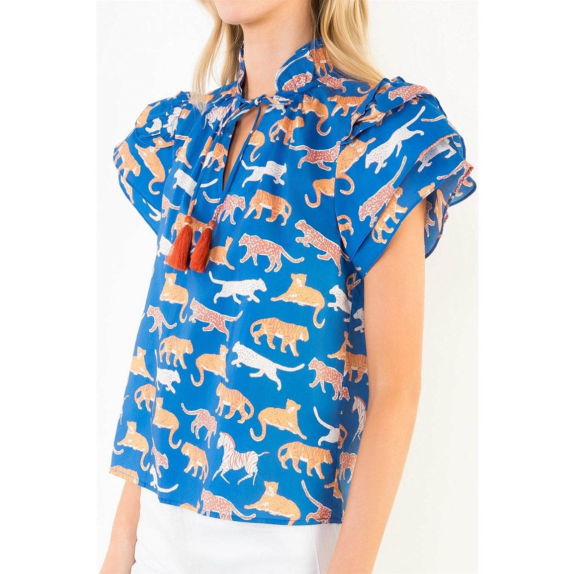 Animal Print Top