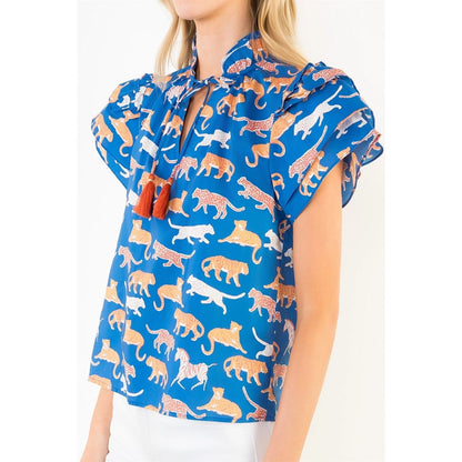 Animal Print Top