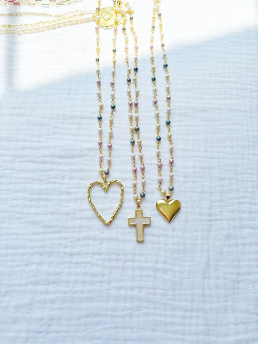 Ocean Skies Beaded Necklace