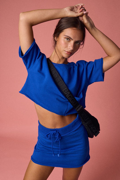 Nora Knit Crop Top & Skort Set