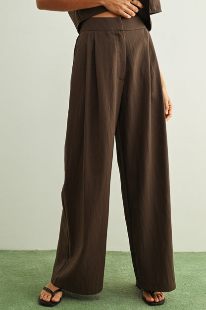 Soft Wide Leg Trouser