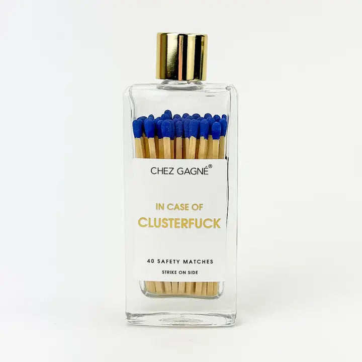 GLASS BOTTLE MATCHES