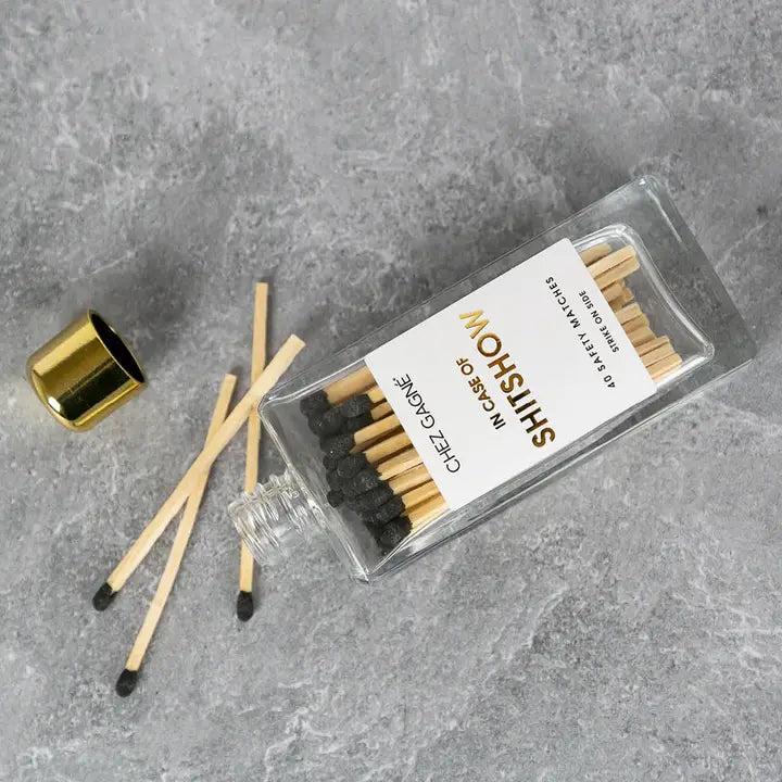 GLASS BOTTLE MATCHES