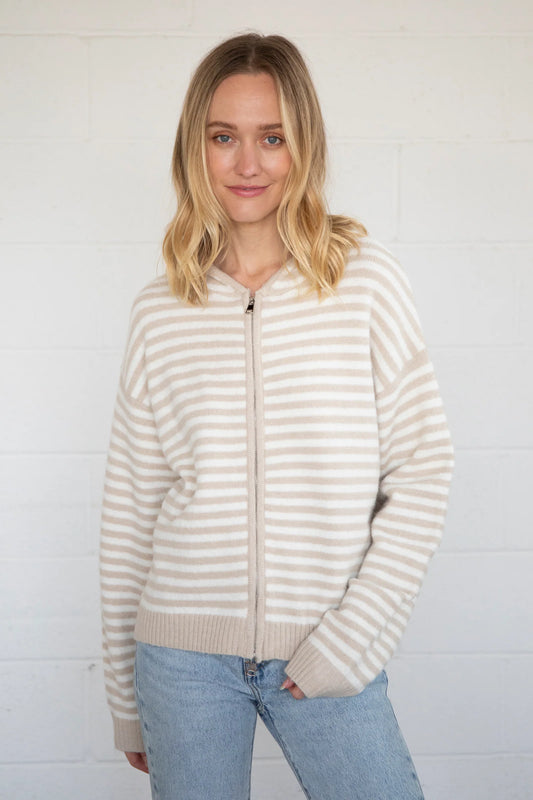Cooper Zip Up Cardigan