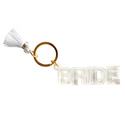Bridal Themed Acrylic Keychains