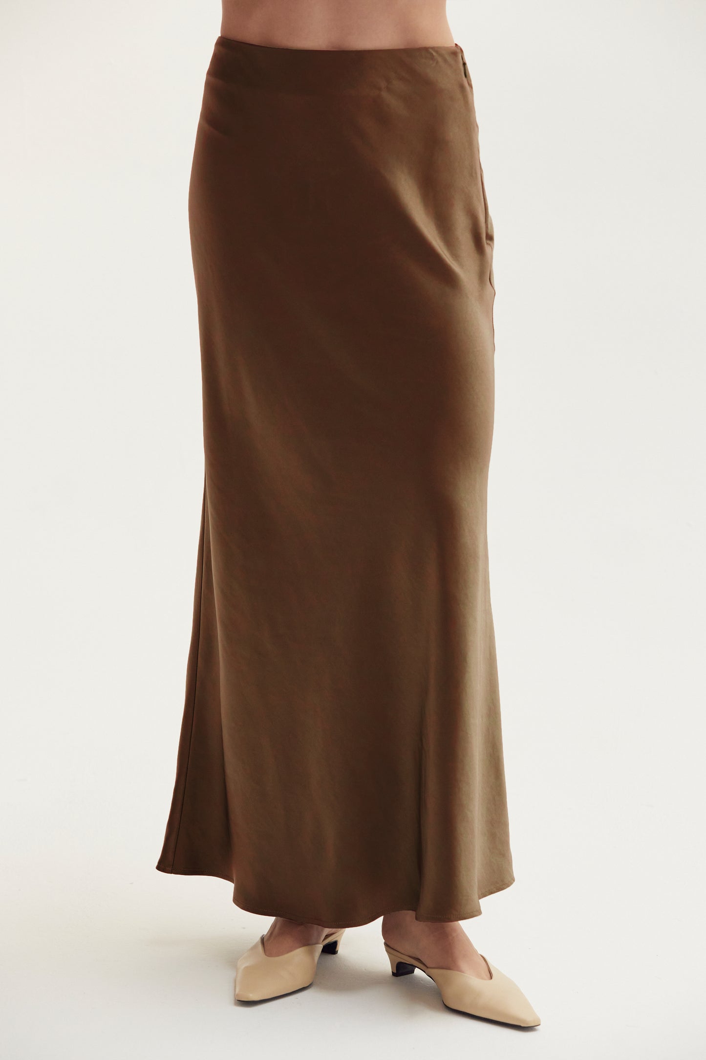 Gabrielle Satin Skirt